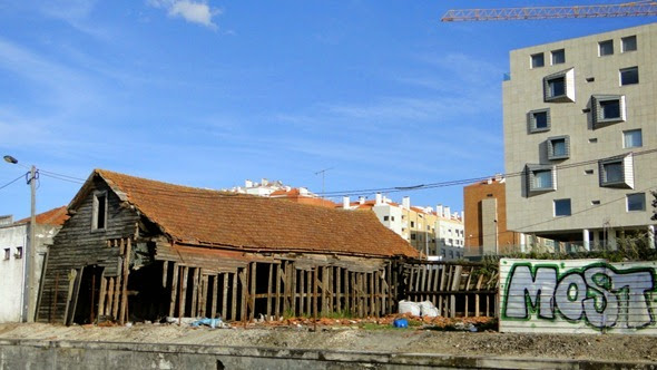 Barracão de sal em Aveiro