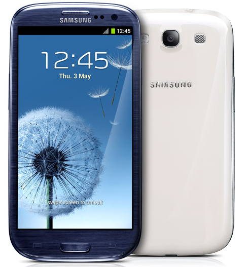  Samsung Galaxy S3 frente y atras