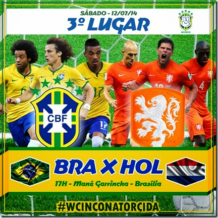 WCINCO - FINAIS - SABADO - BRASIL - HOLANDA
