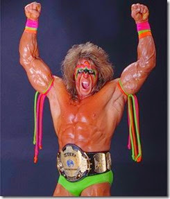 A Superhero of wrestling The Ultimate Warrior