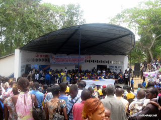 Collation des grades académiques à l'université de Kinshasa (Unikin)