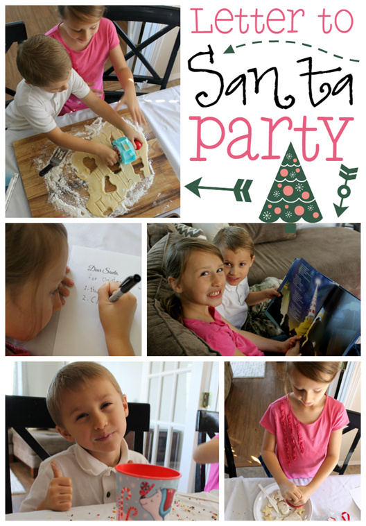Letter to Santa Party at GingerSnapCrafts.com #NorthpoleFun #CollectiveBias #ad 