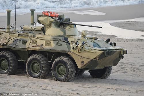 "Запад-2013": Высадка на побережье