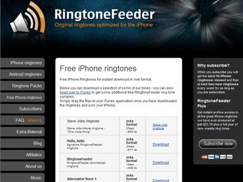 RingtoneFeeder
