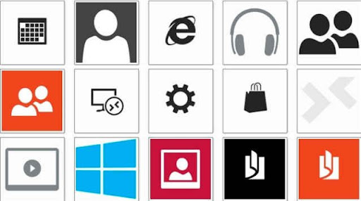 Windows 8 iconos