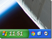 Sostituire il pulsante Start di Windows XP con un orologio