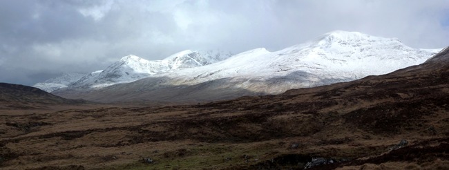 PHIL'S PICTURE OF BEN NEVIS FROM MEANACH BOTHY
