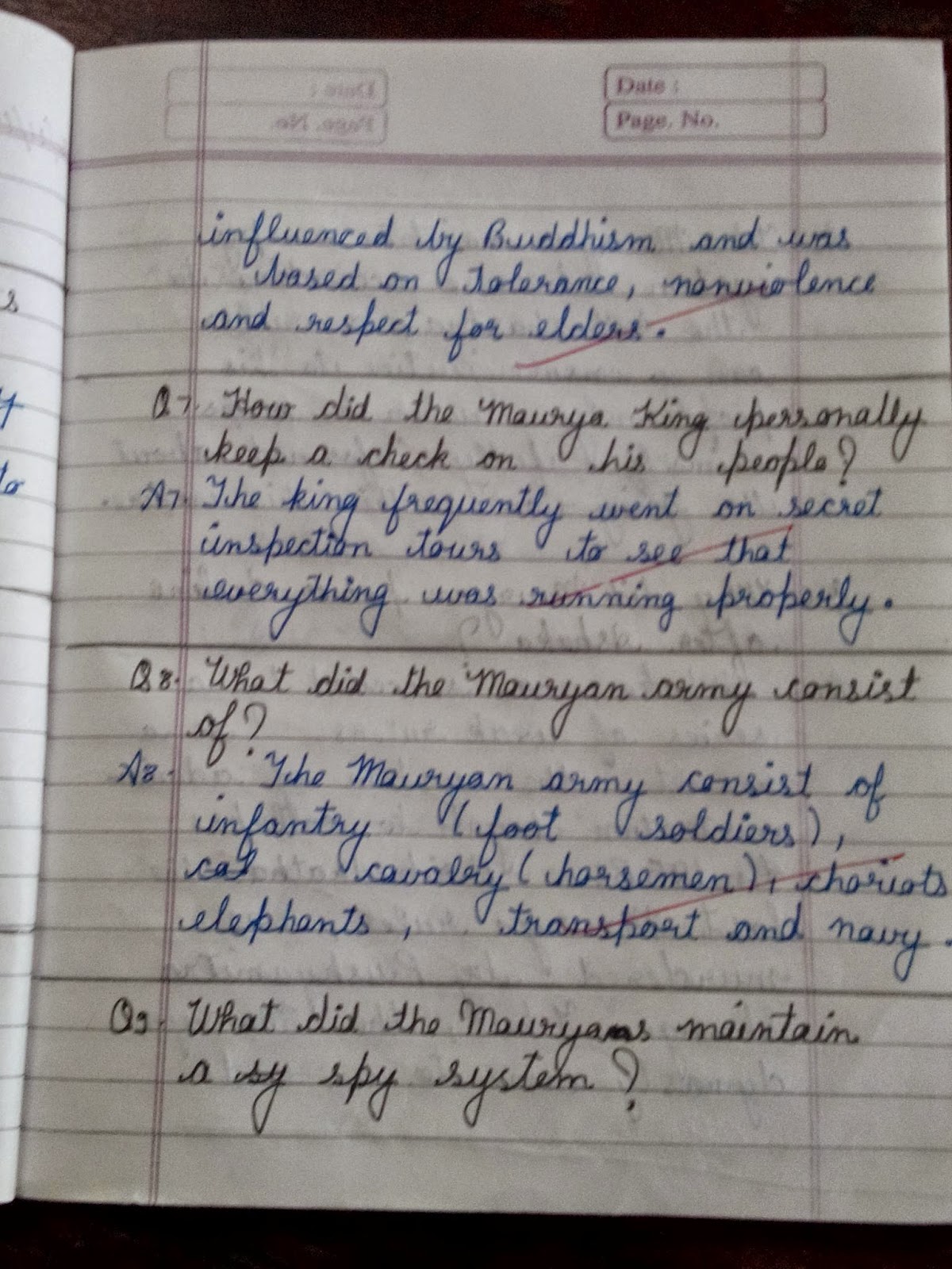 English & Social Studies Class6 History Chapter8