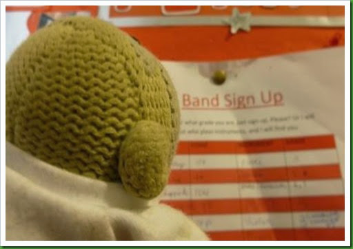 Band sign up