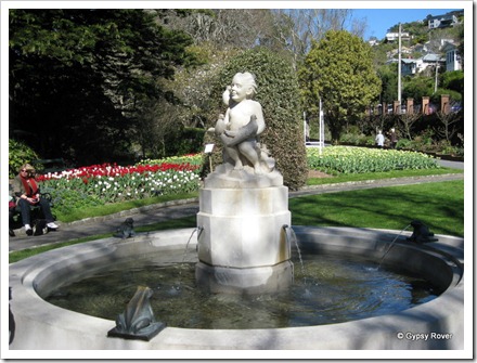 This fountain was installed in the Wellington Botanical garden in 1946 and refurbished in 2009.
