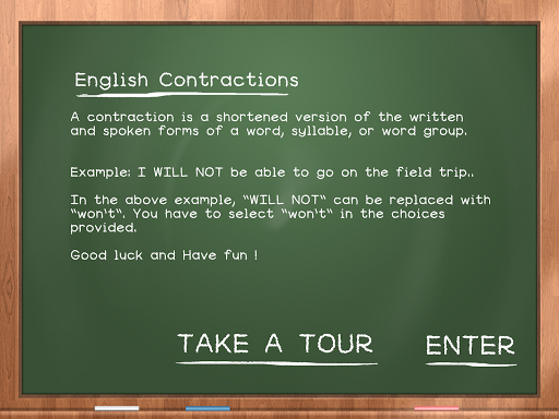 English Contractions For Kids