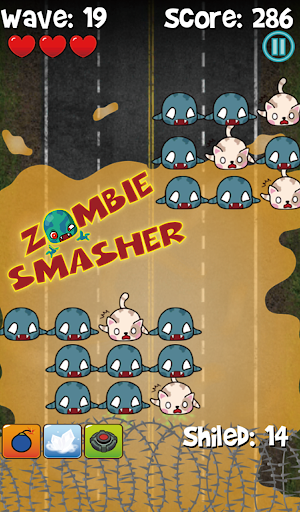 【免費街機App】粉碎機殭屍 Zombie Smasher-APP點子