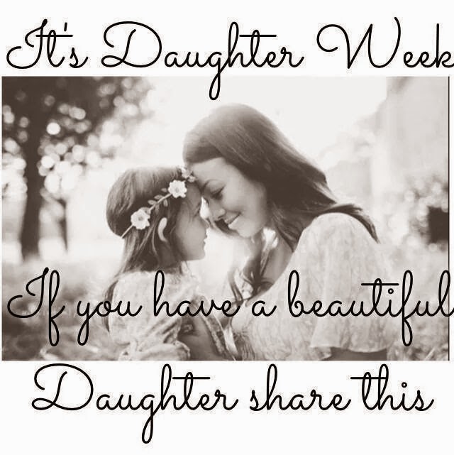 Stang Family of Five It's Daughters Week.