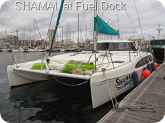 002 SHAMAL at Fuel Dock Las Palmas