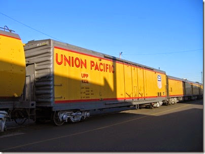 IMG_6495 Union Pacific Express Box Car #9336 at Albina Yard in Portland on May 22, 2007