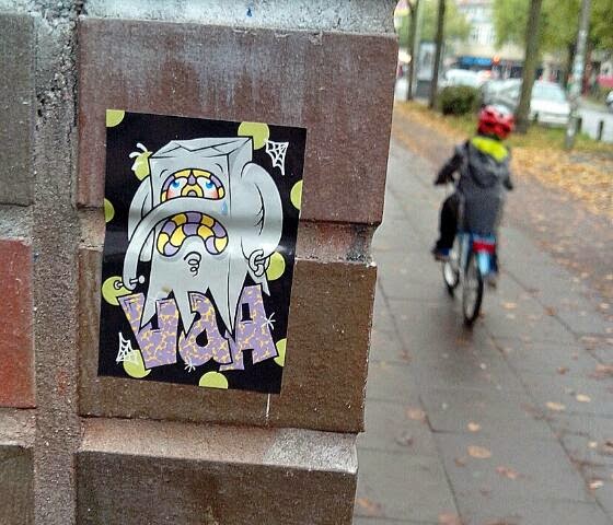 Sticker Streetart Hamburg
