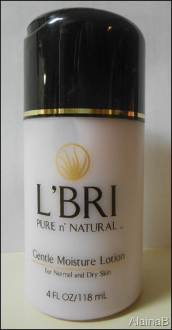 L'bri Pure and Natural Skincare gentle moisture lotion