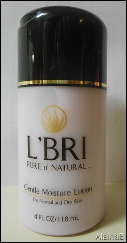 reviews12 012 L'bri Pure and Natural Skincare gentle moisture lotion