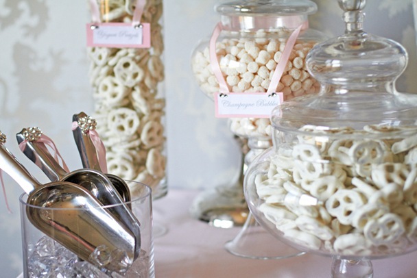 pink-wedding-candy-station-buffet-bling