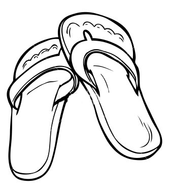Dibujos De Chanclas Para Colorear Dibujos De Chanclas Para Colorear