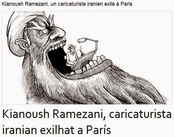 Caricatura iraniana