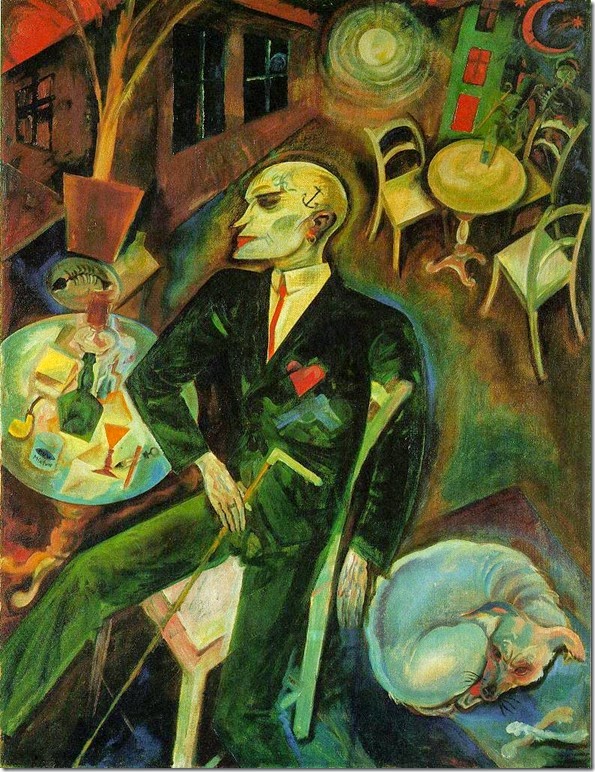 George Grosz - Der liebeskranke Mann (1916)