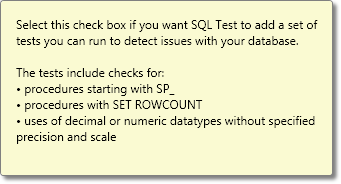 Aggiunta Cop SQL per la suite di test