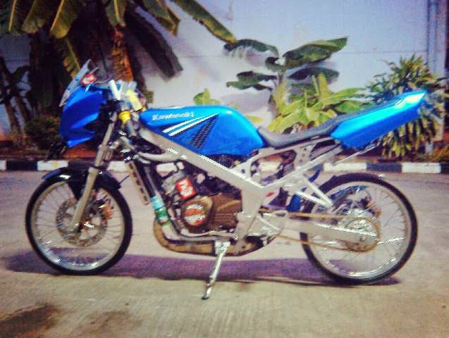 41+ Top Terbaru Modifikasi Ninja Biru