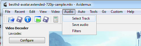 avidemux-select-track