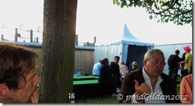 À Solidays, Le Président de la Région Île de France, J-P Huchon avec les Blogueurs