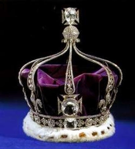 Corona de la reina María de Teck - joyas del Reino Unido