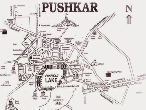pushkar map