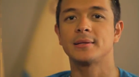 Jericho Rosales in Paboritong Tag-ulan music video