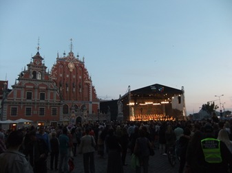 Carmina Burana en el centro de Riga