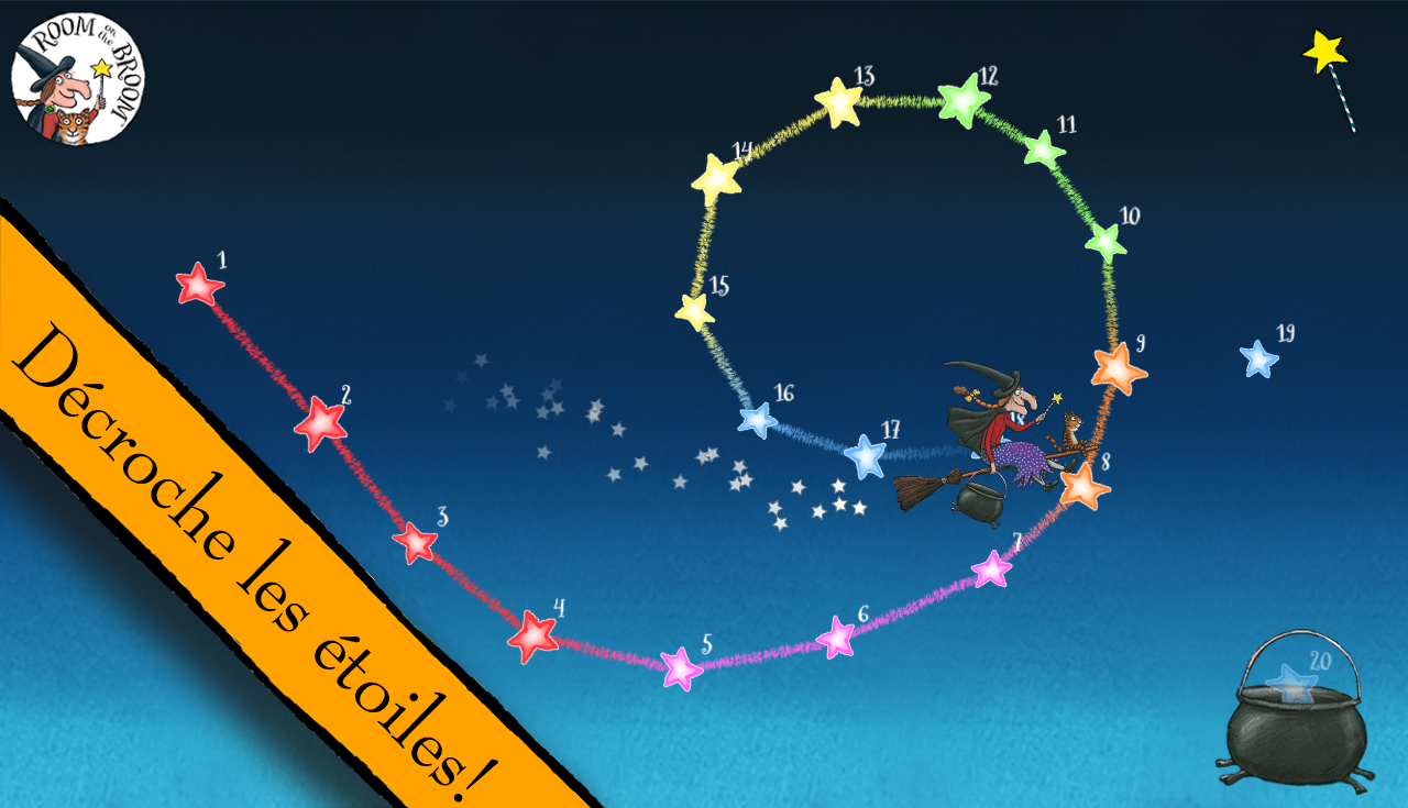 Jeux La sorci¨re dans les airs – Capture d écran