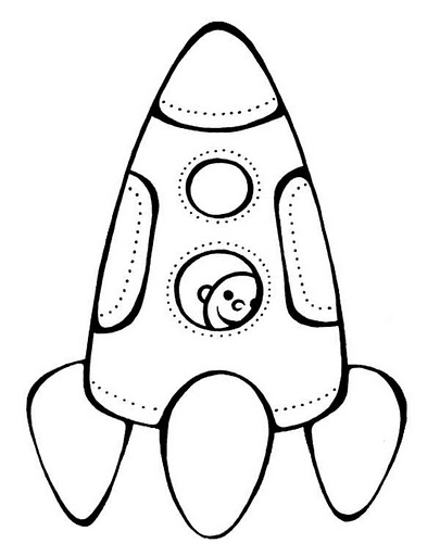 Colorear Dibujos De Naves Espaciales