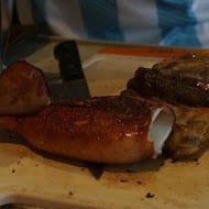 著火的牛阿根廷烤肉