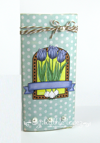 Beccy´s Place - Spring Tulips - Latinas Arts and Crafts - Ruthie Lopez - My Hobby My Art 2