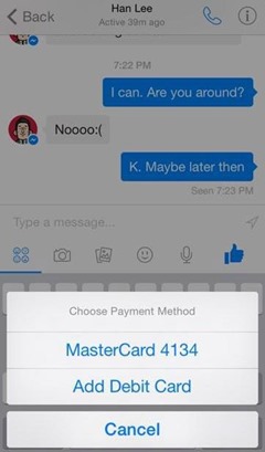 Enviar pagos desde Messenger-2