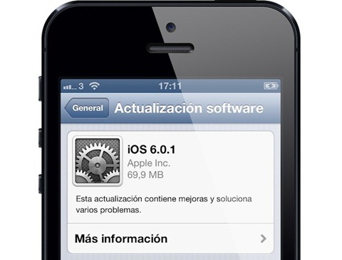 iOS-6.0.1 disponible