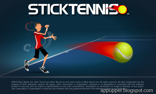 Free Download Stick Tennis v1.4.0 Android Game (APK)