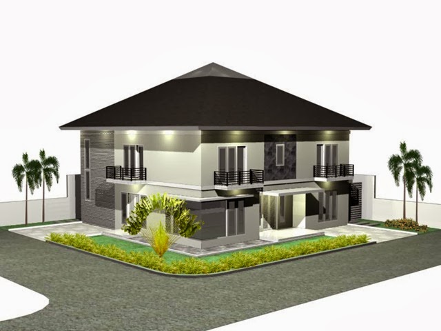 Model Atap Rumah Minimalis miring