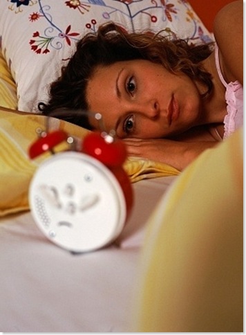 woman with insomnia