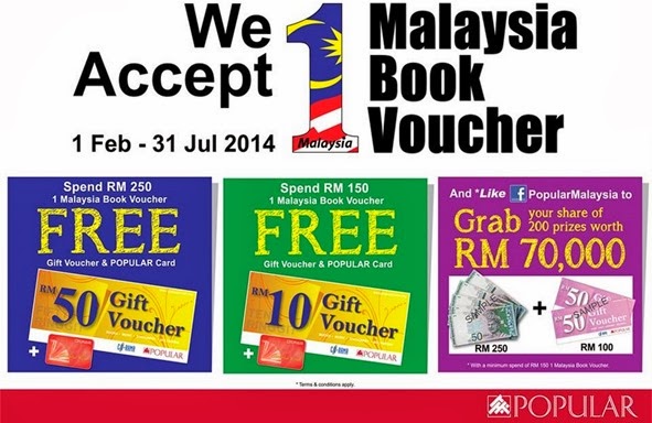 BERITA BAIK UNTUK PEMEGANG BAUCAR BUKU 1MALAYSIA (BB1M)