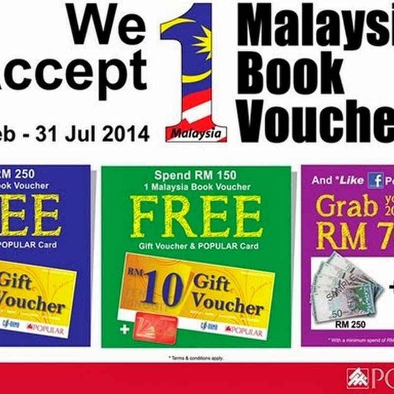 BERITA BAIK UNTUK PEMEGANG BAUCAR BUKU 1MALAYSIA (BB1M)