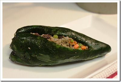 How to make chiles rellenos Picadillo Chiles rellenos beef picadillo