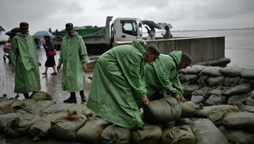 Военные борются с паводками на Дальнем Востоке