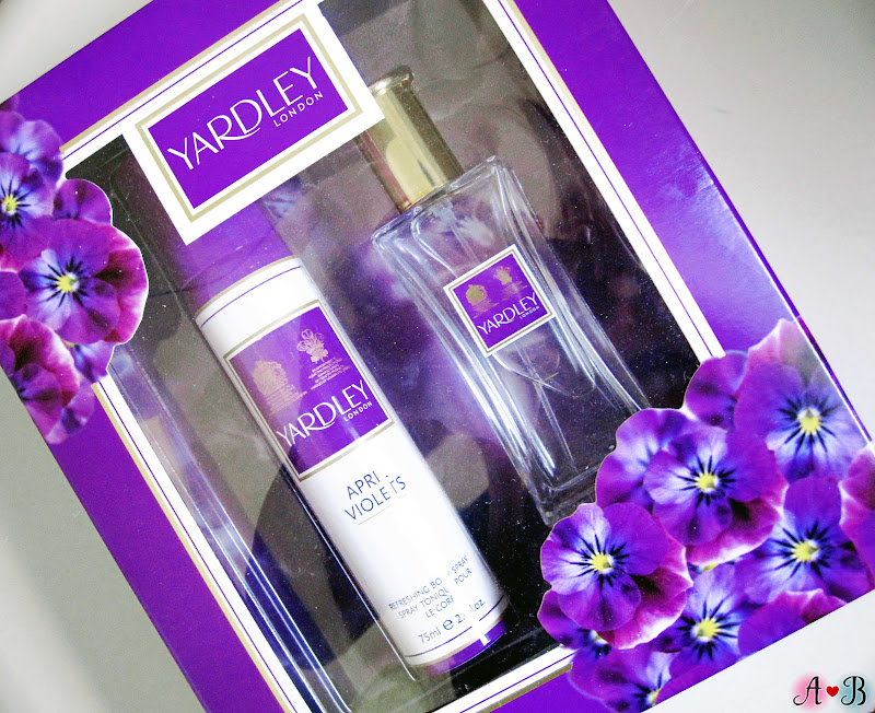 Yardley Eau de Toilette & Refreshing Body Spray Gift Set in April Violets