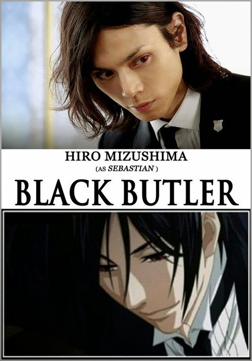 hiro mizushima as black butler sebastian