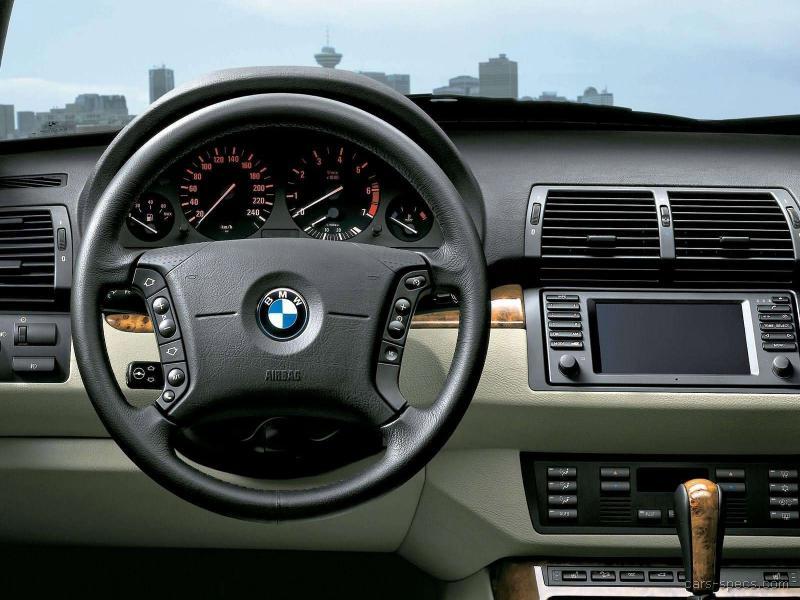 Bmw x5 2004 technical specifications